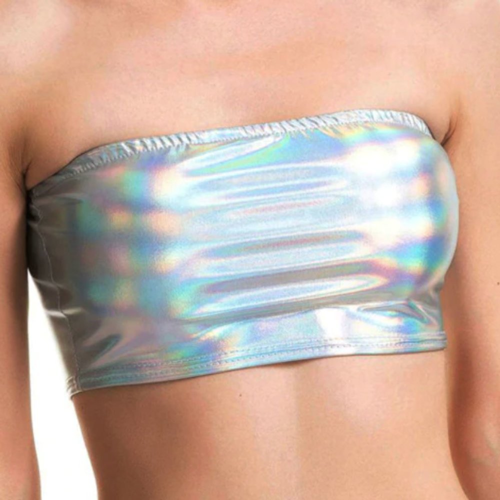 holographic tube top